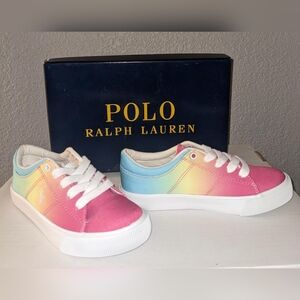 Ralph Lauren multicolor kid's shoes size 13.